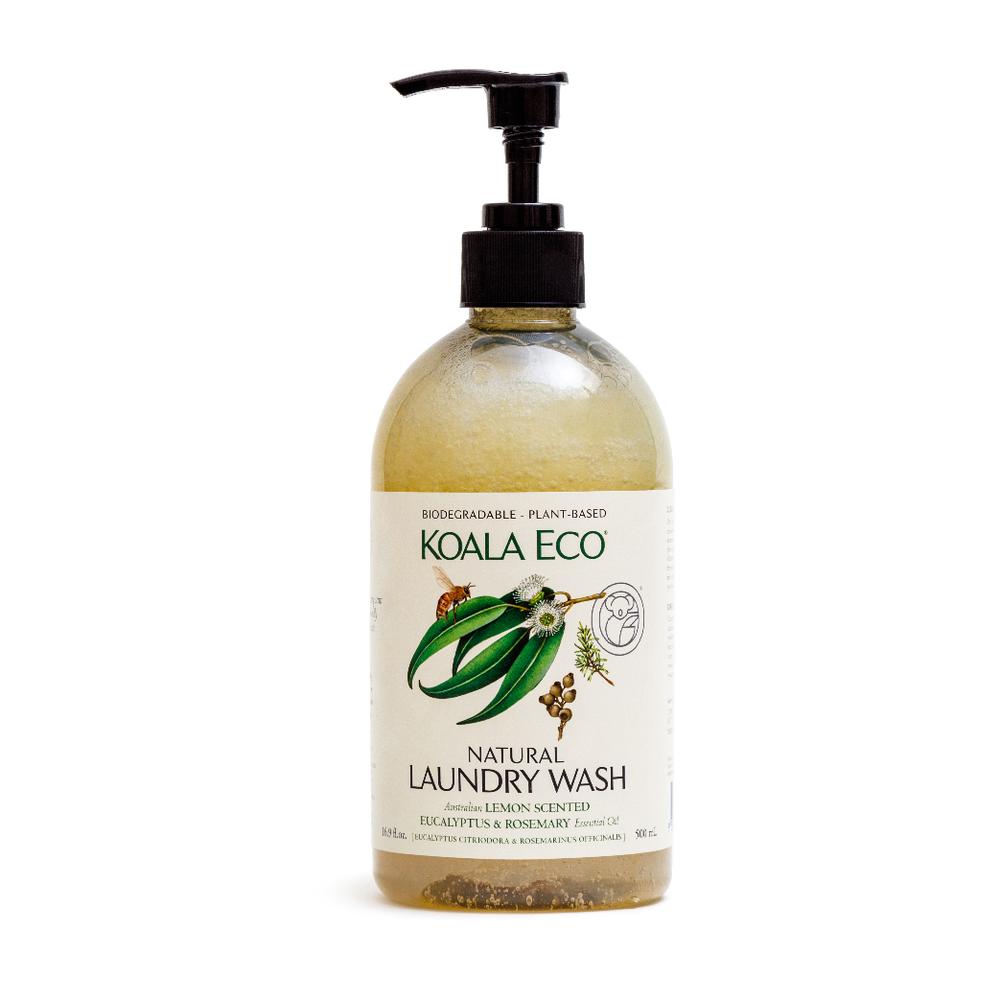 Natural Laundry Wash - Lemon Scented Eucalyptus & Rosemary