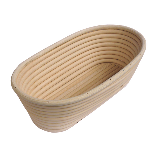Sourdough Banneton / Basket - Oval 25cm with Linen Liner