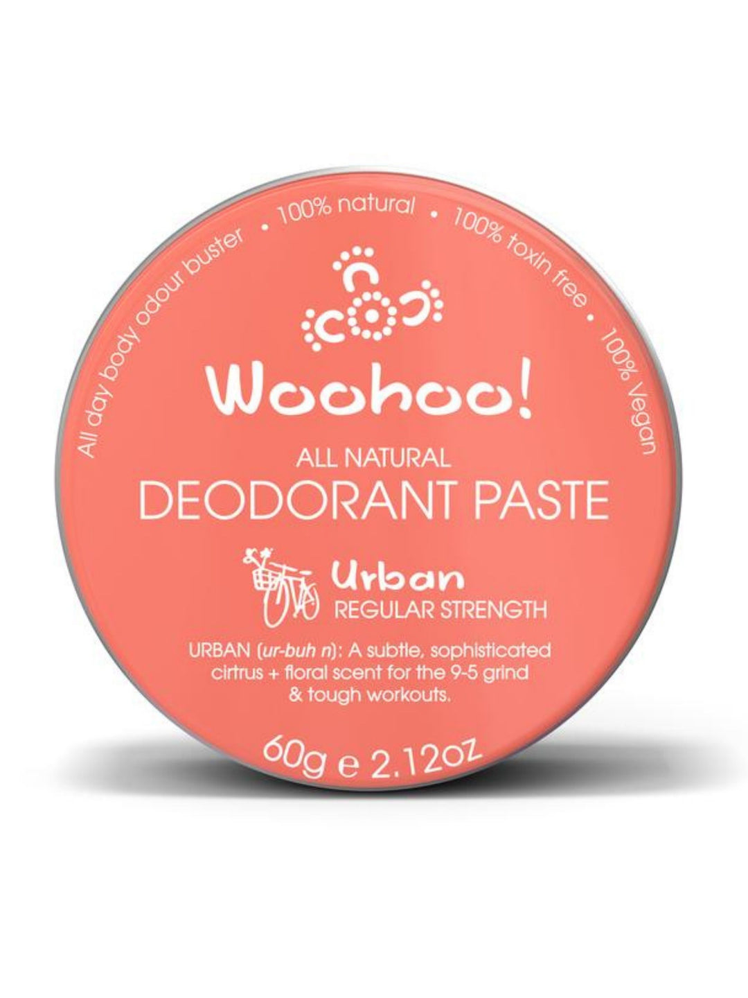 Woohoo All Natural Deodorant Paste (Urban)