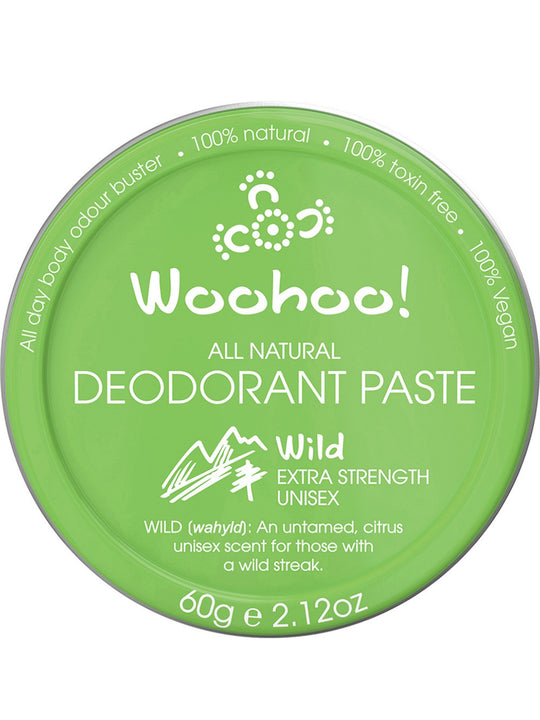 Woohoo All Natural Deodorant Paste (Wild)